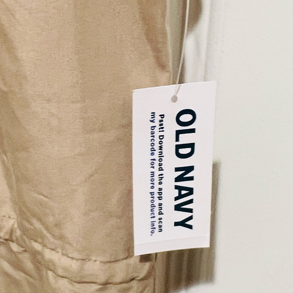 Old Navy Tan Midi Shirt Dress - Picture 4 of 5